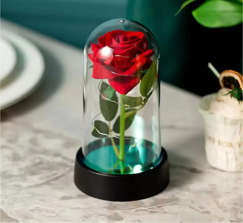 Fleur éternelle lumineuse