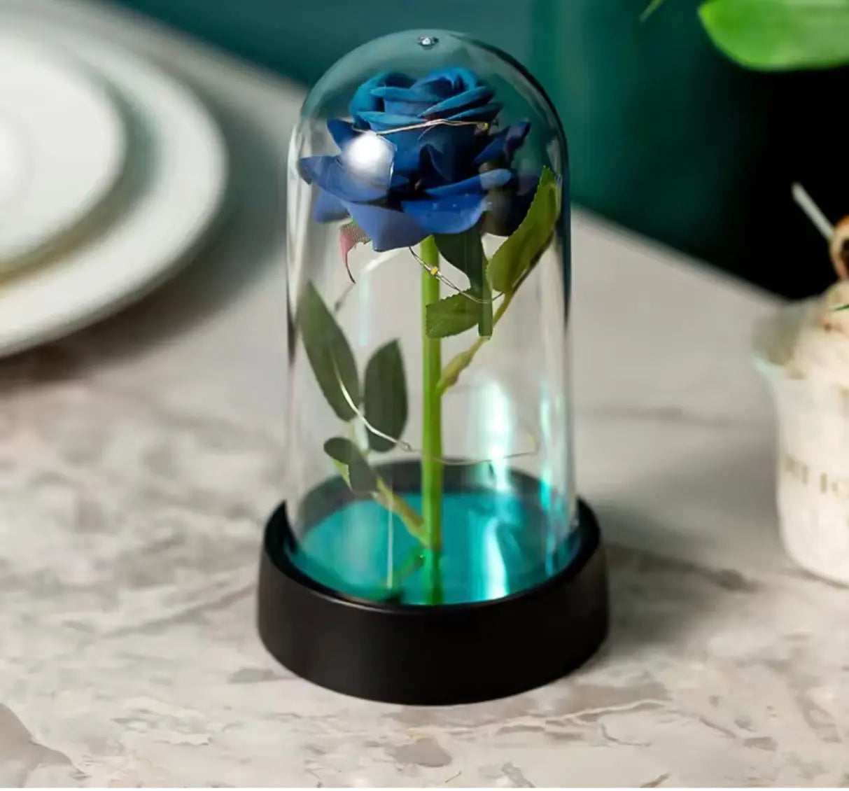 Fleur éternelle lumineuse