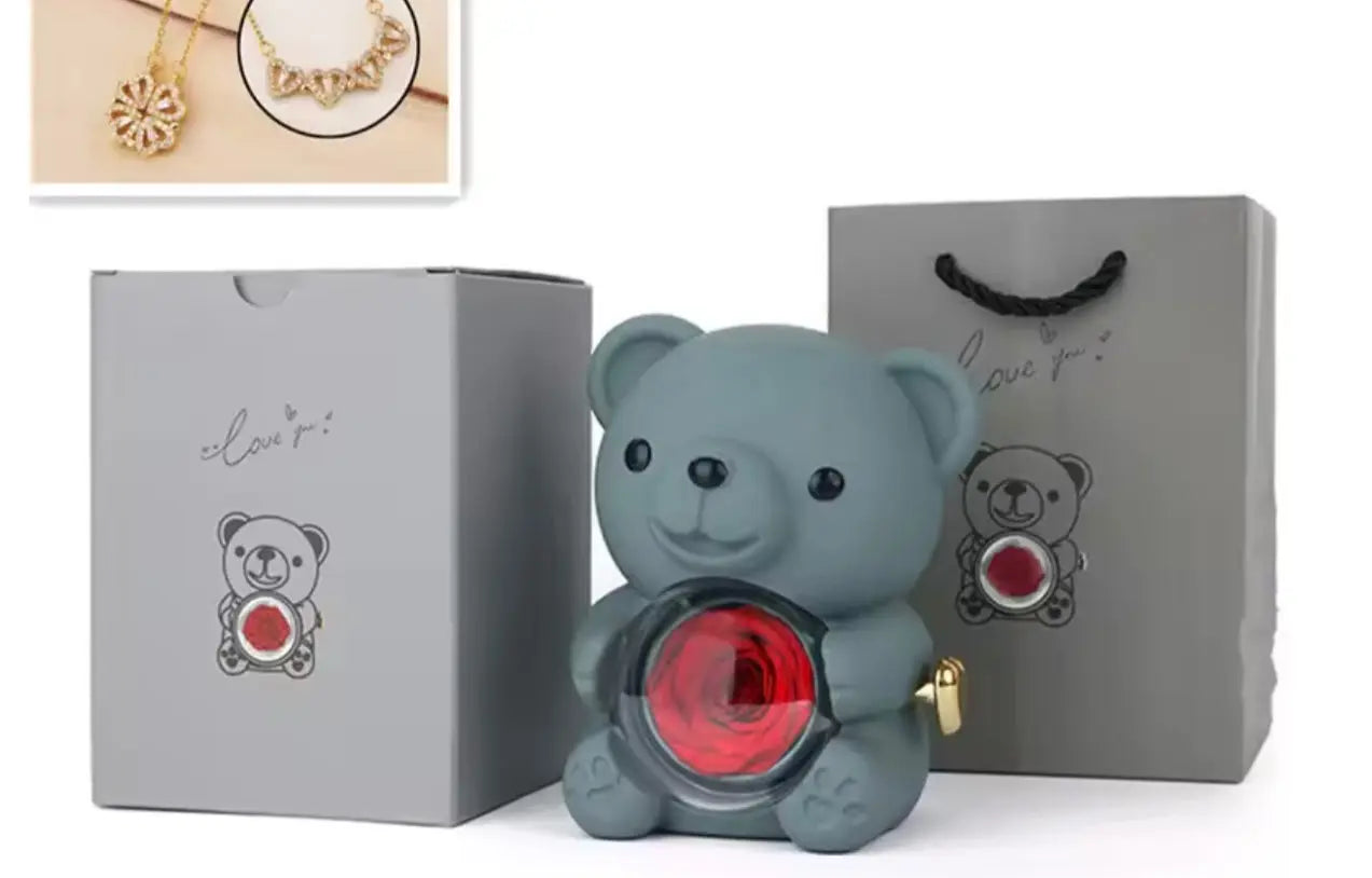 Ours éternel & collier